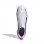 Adidas F50 Hyperfast League LL AG J - Branco/Roxo/Rosa